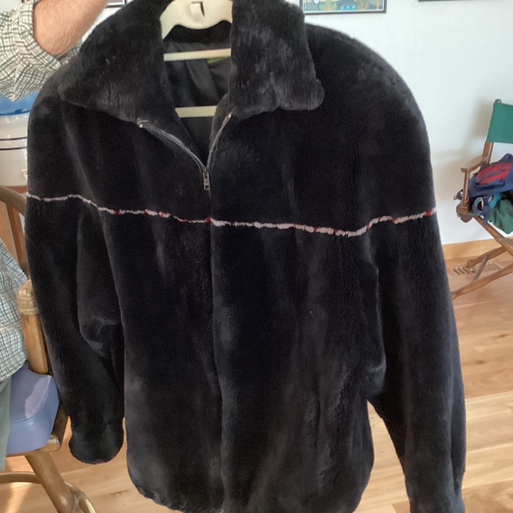 Beaver jacket size medium to large